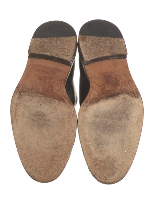 Givenchy Leather Chain-Link Accents Oxfords