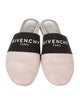 Givenchy Leather Graphic Print Slides