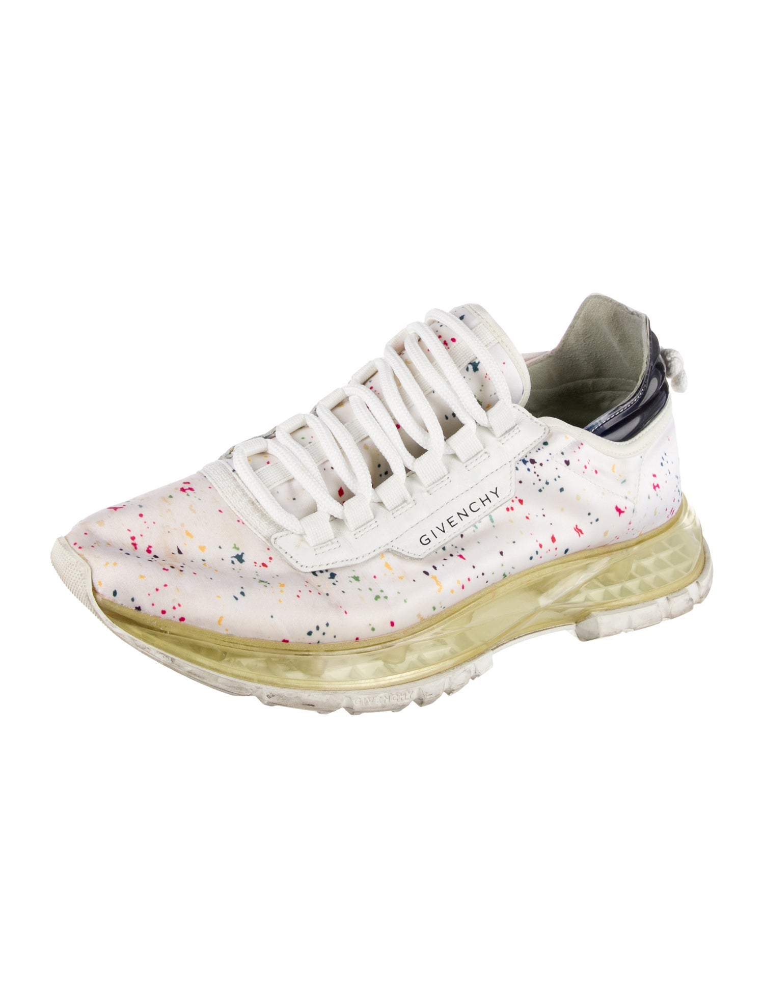 Givenchy Nylon Printed Athletic Sneakers