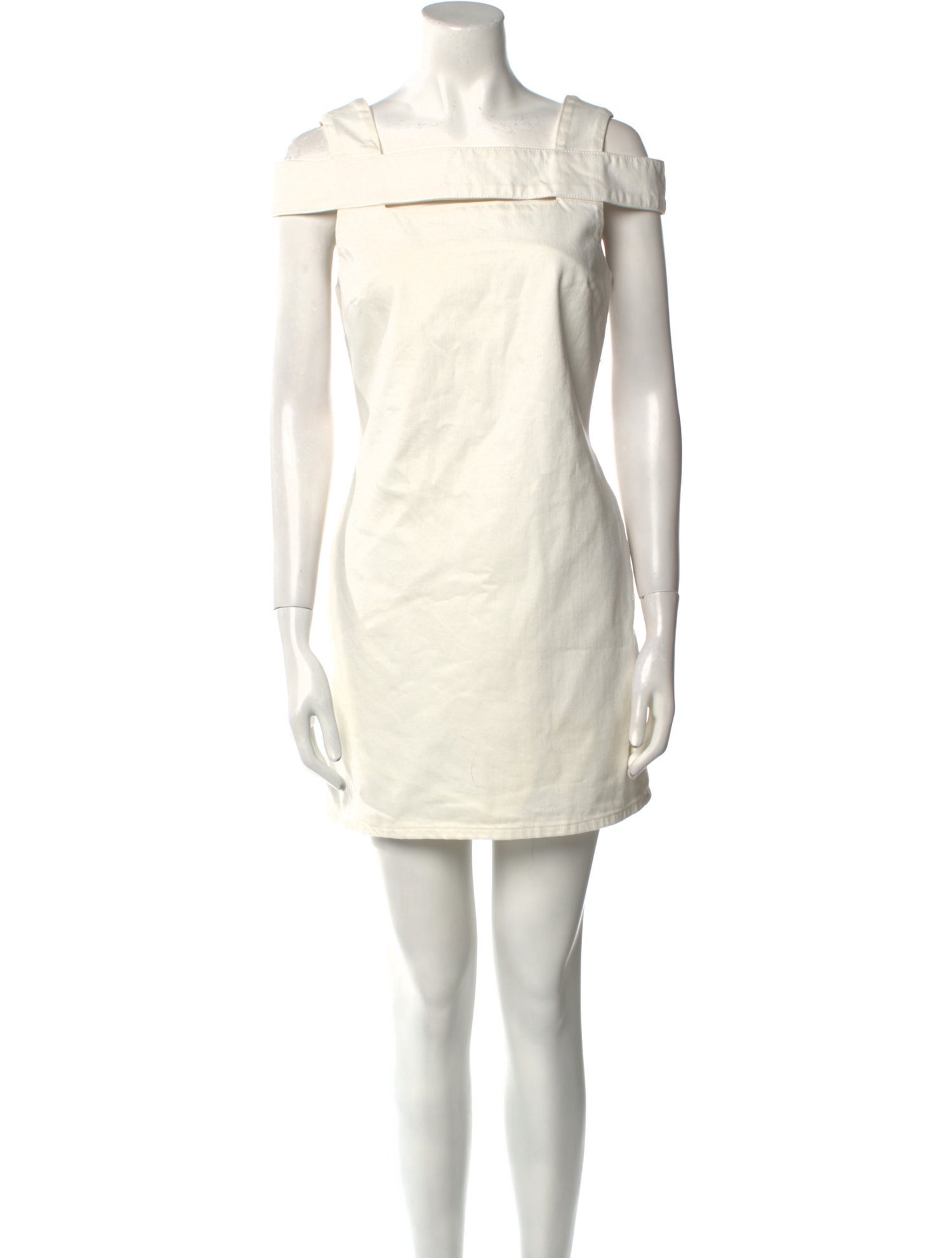 Givenchy Square Neckline Mini Dress