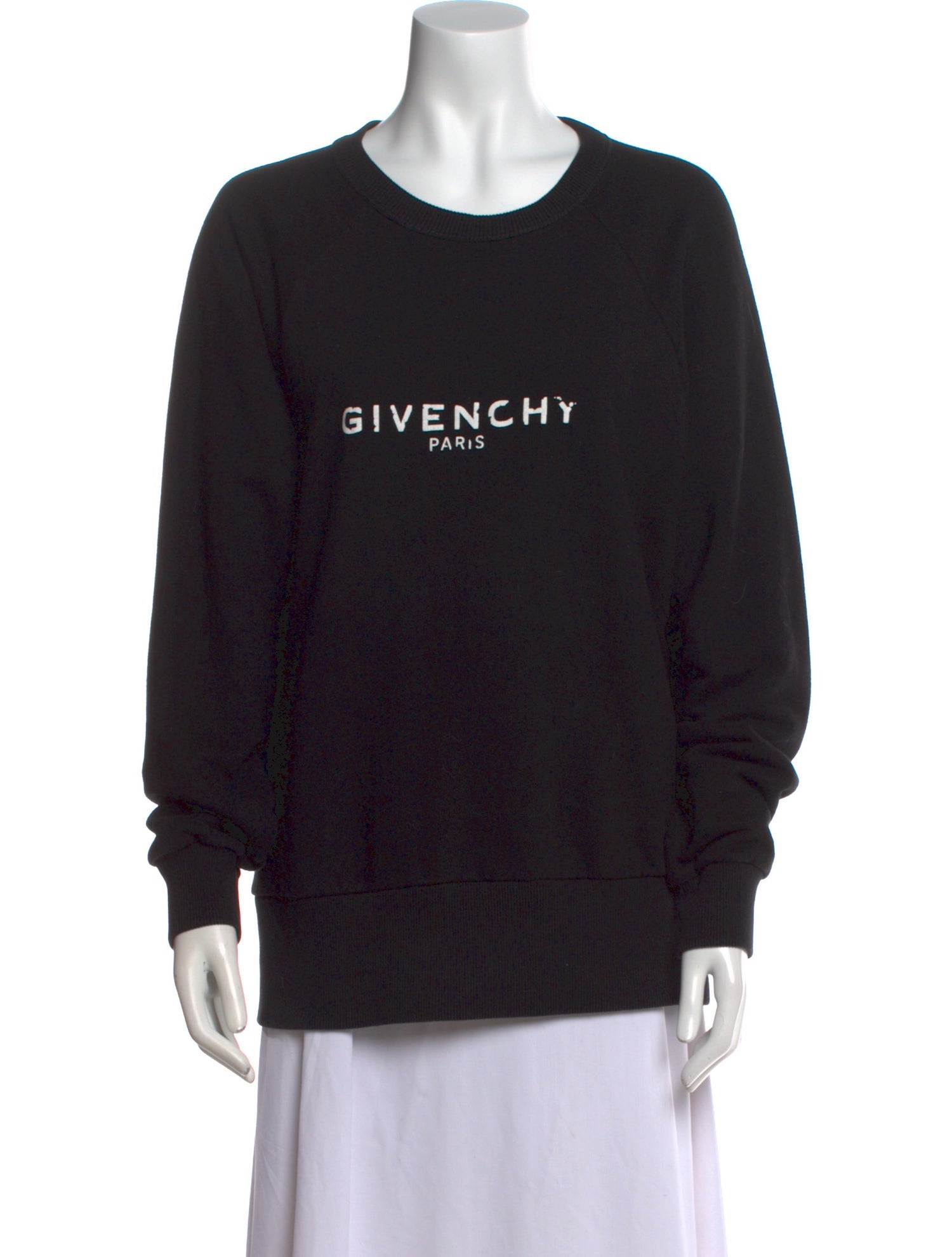 Givenchy Graphic Print Crew Neck Sweatshirt