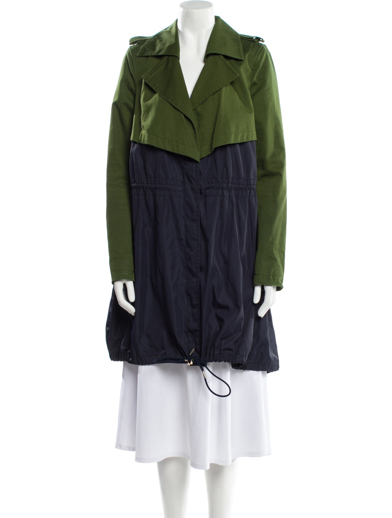 Givenchy Colorblock Pattern Coat