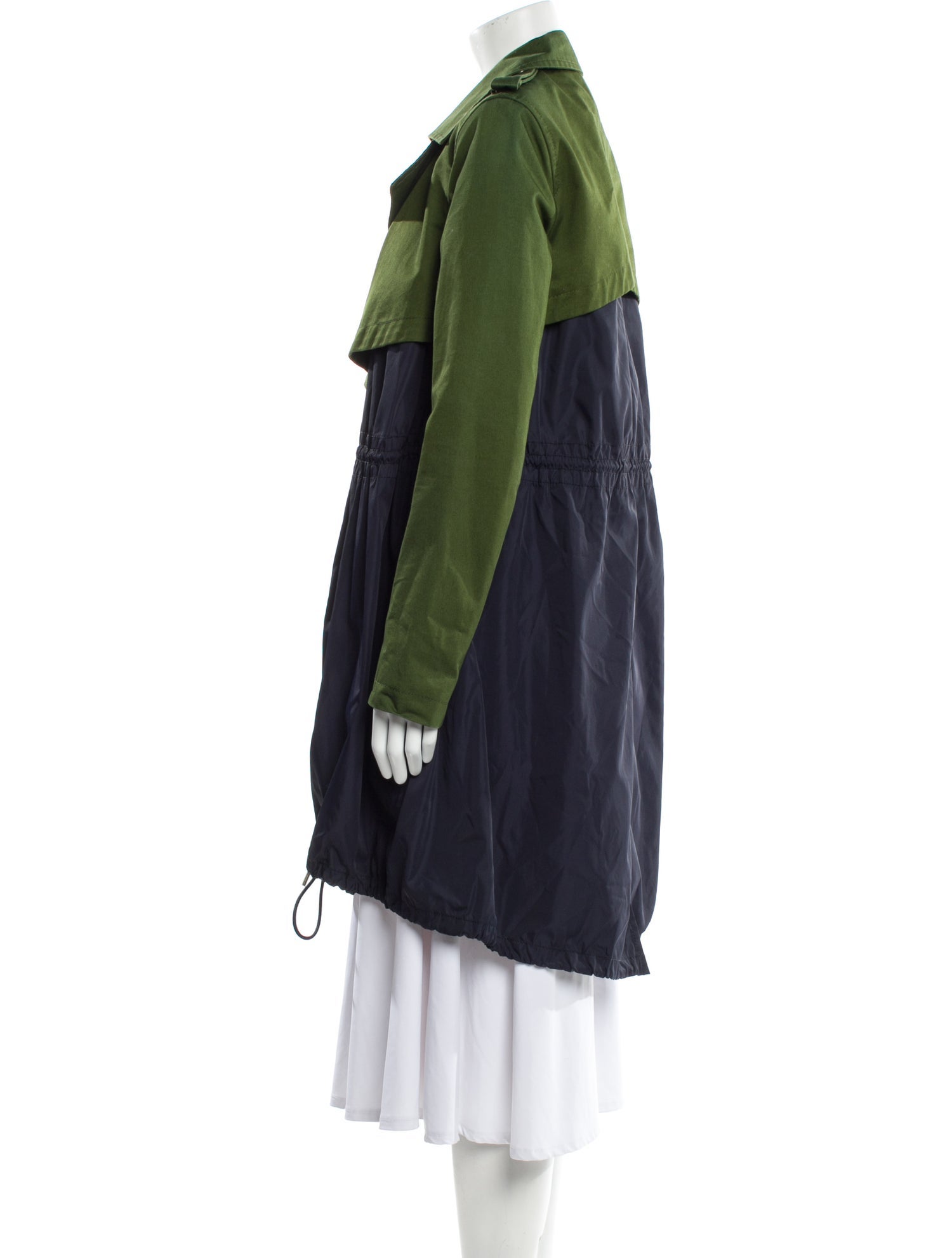 Givenchy Colorblock Pattern Coat