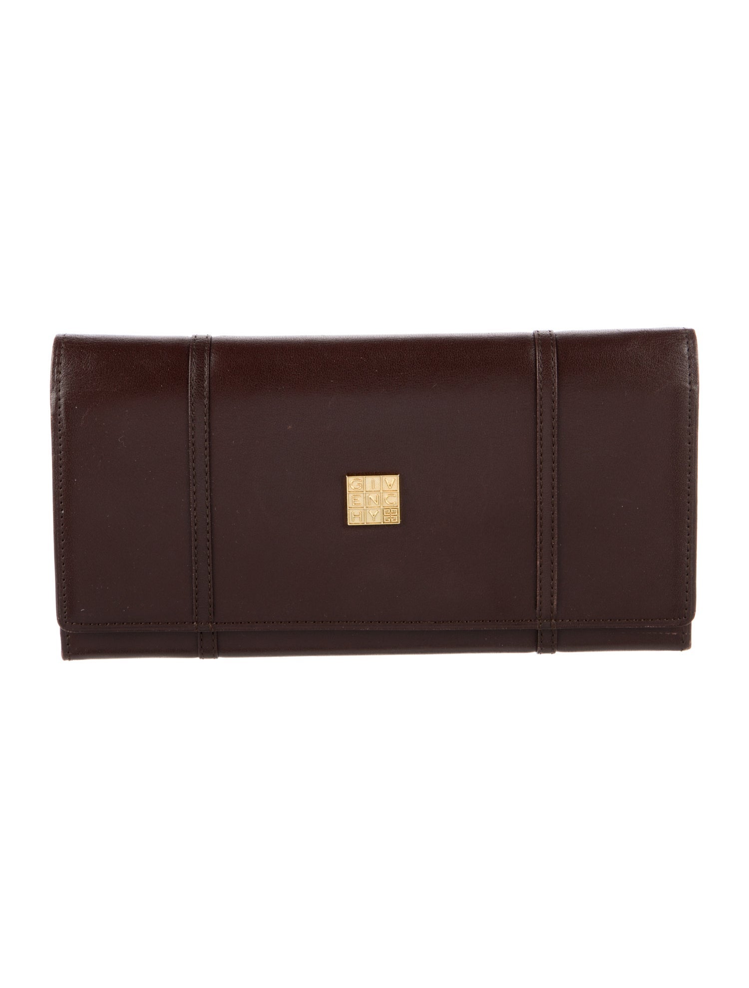 Givenchy Leather Printed Continental Wallet