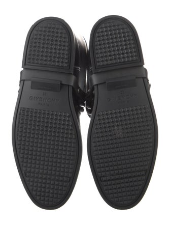 Givenchy Rubber Chain-Link Accents Rain Boots