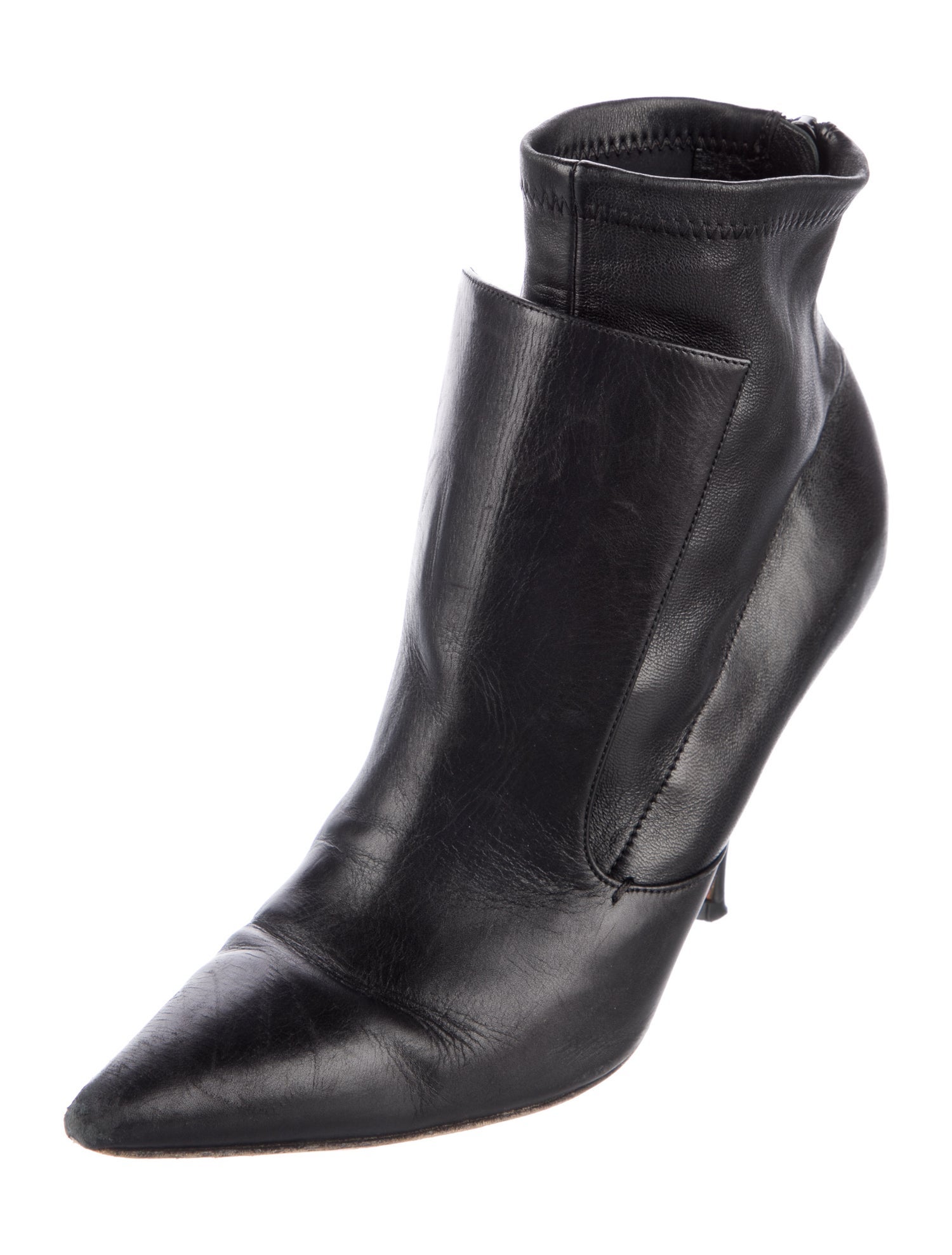 Givenchy Leather Sock Boots