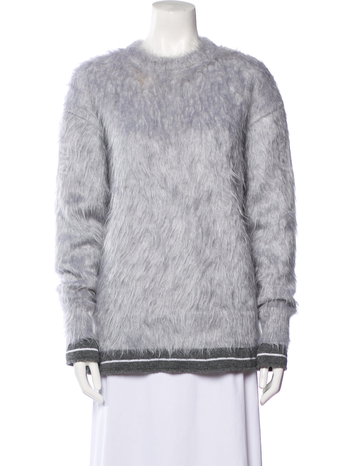 Givenchy Mohair Crew Neck Sweater