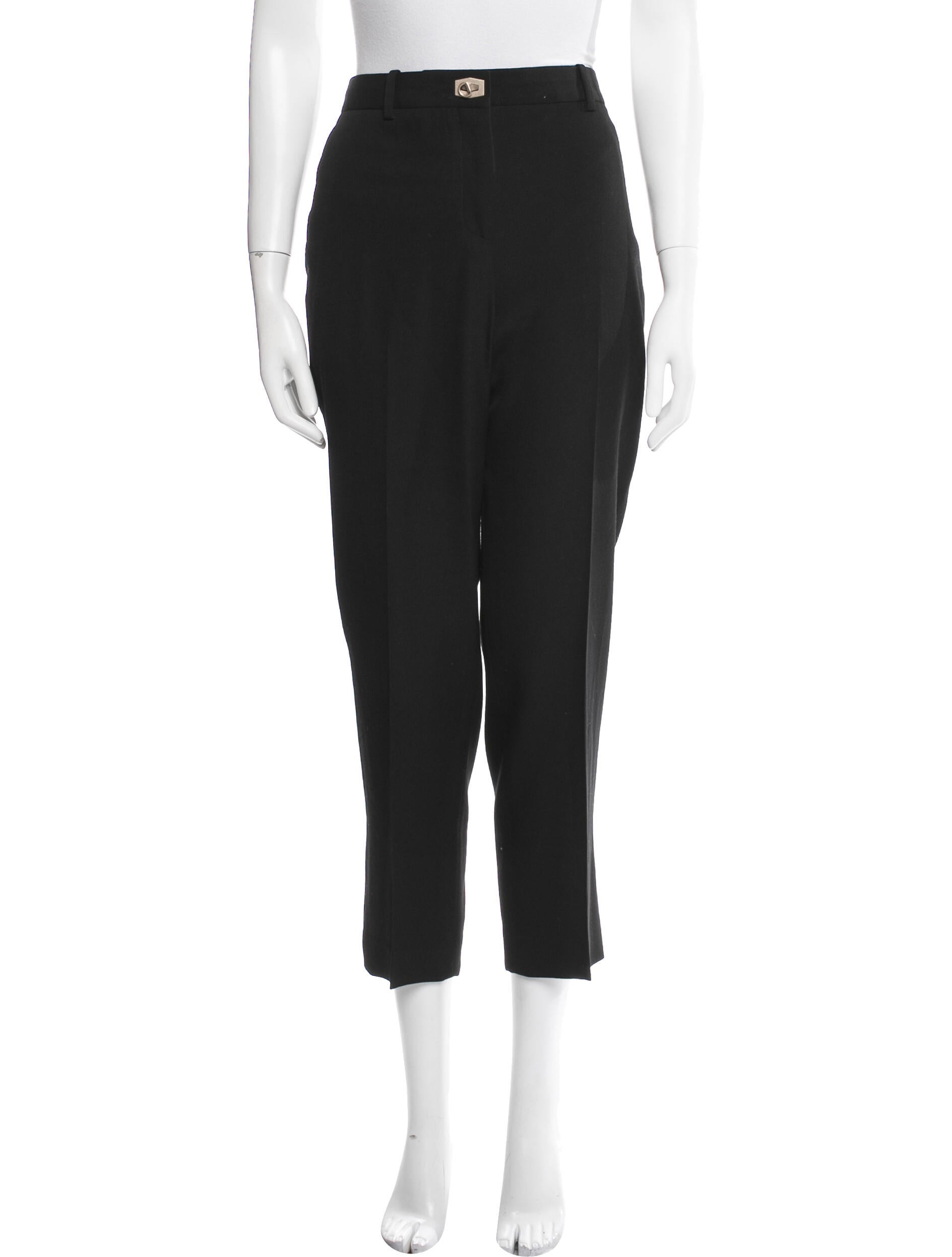 Givenchy Wool Straight Leg Pants