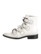 Givenchy Leather Studded Accents Combat Boots