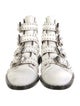 Givenchy Leather Studded Accents Combat Boots