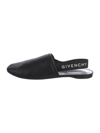 Givenchy Leather Slingback Flats