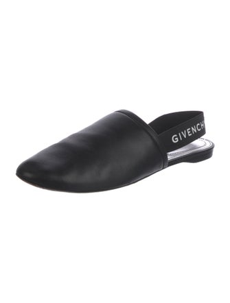 Givenchy Leather Slingback Flats