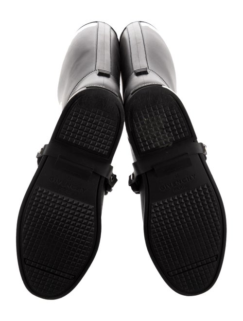 Givenchy Rubber Chain-Link Accents Rain Boots