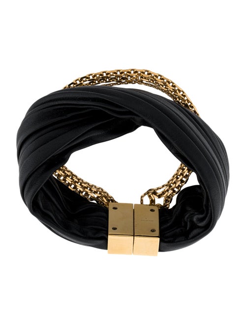 Givenchy Leather Bangle Bracelet