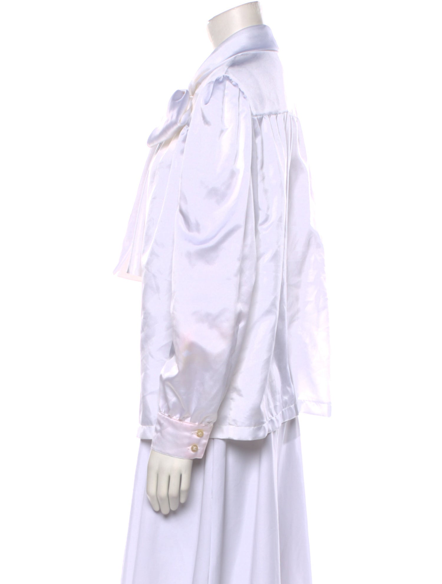 Givenchy Long Sleeve Button-Up Top