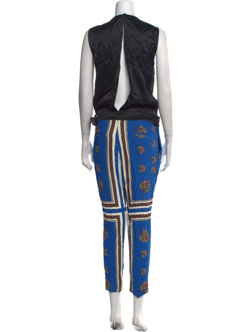 Givenchy Silk Printed Jumpsuit