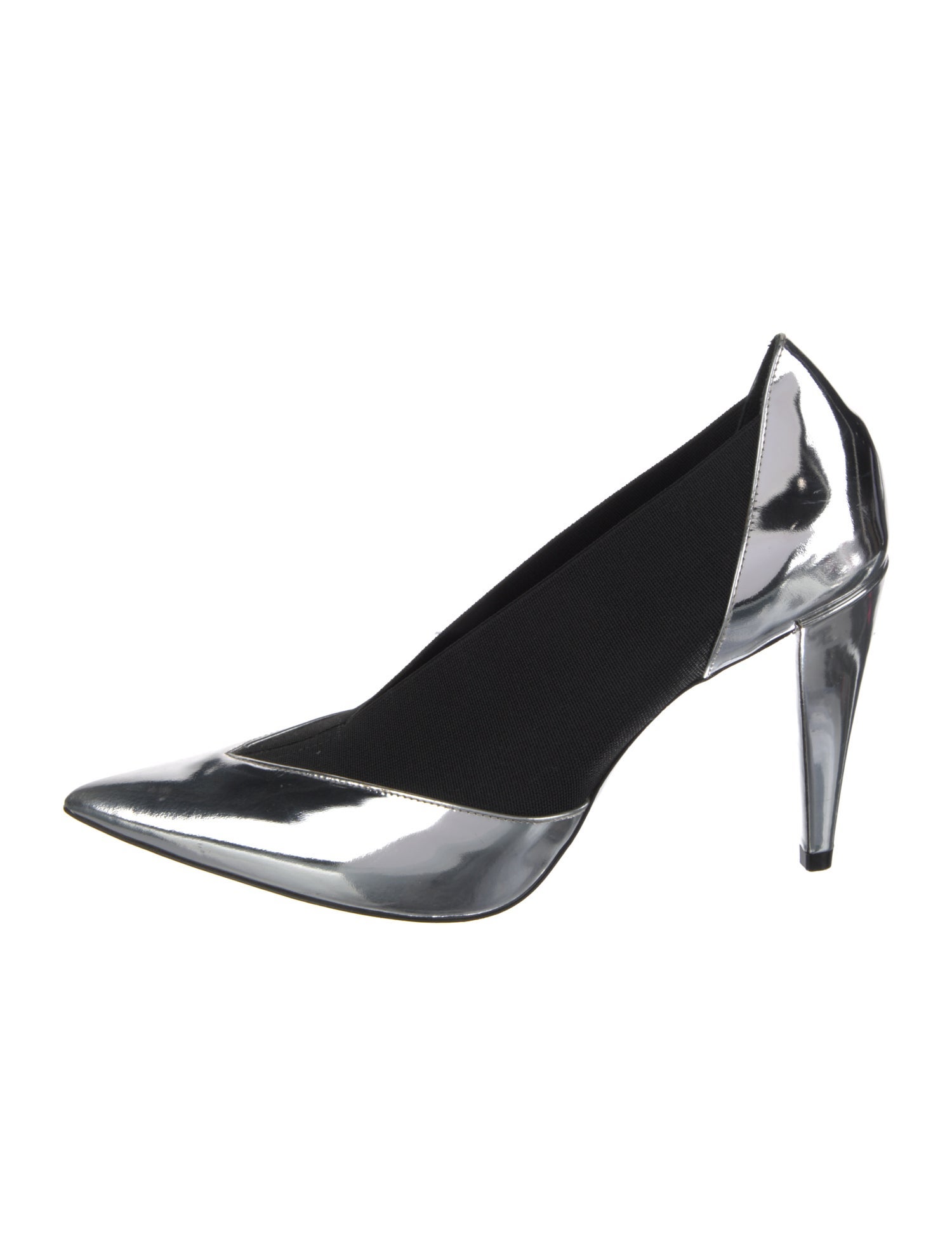 Givenchy Patent Leather Printed D'Orsay Pumps