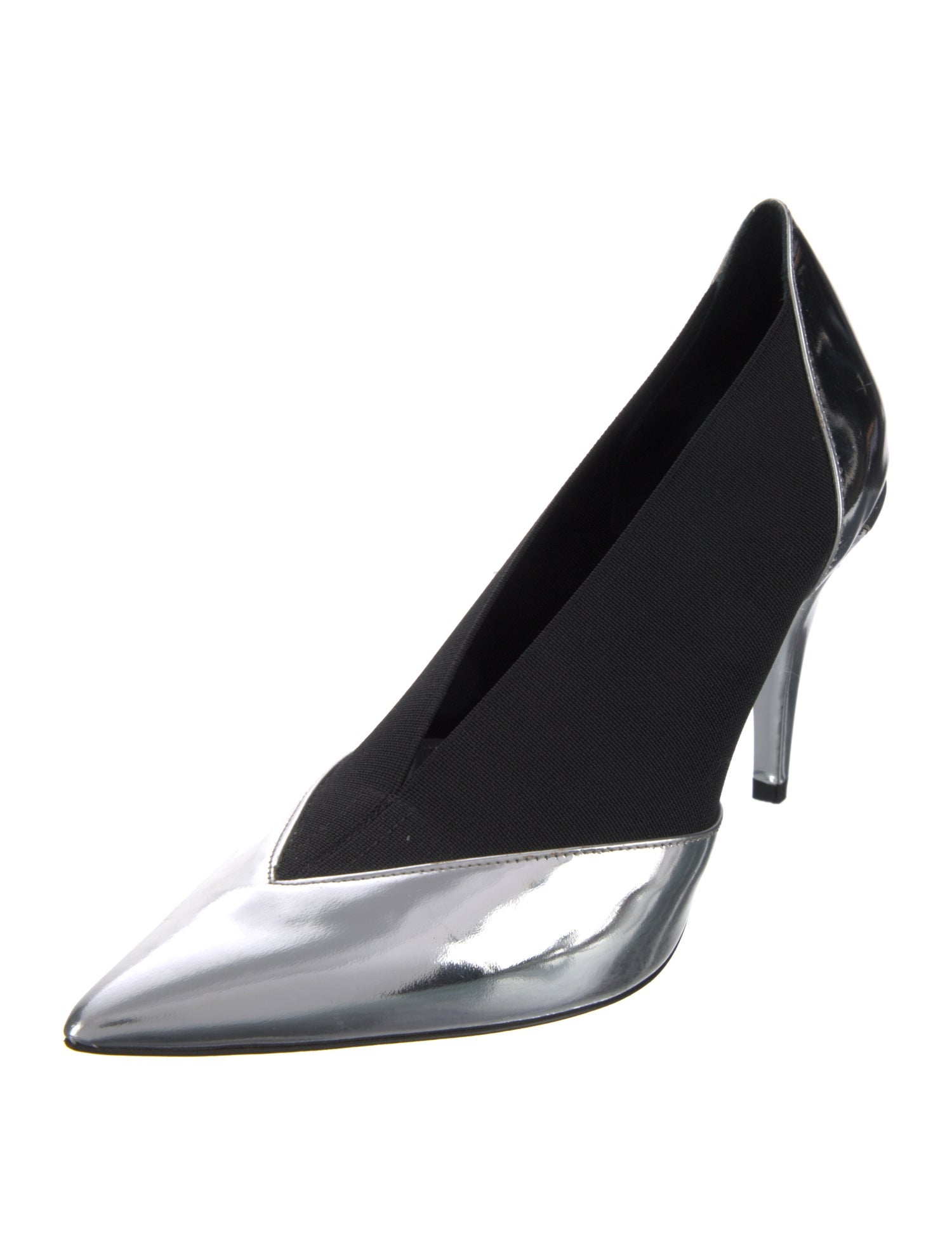 Givenchy Patent Leather Printed D'Orsay Pumps
