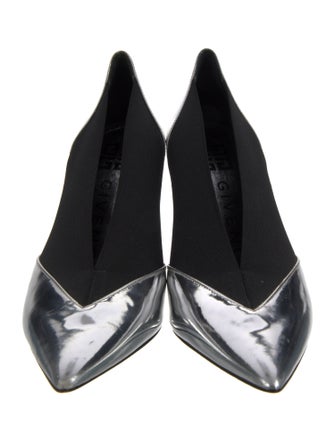 Givenchy Patent Leather Printed D'Orsay Pumps