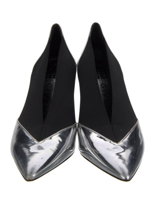 Givenchy Patent Leather Printed D'Orsay Pumps