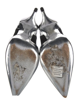 Givenchy Patent Leather Printed D'Orsay Pumps