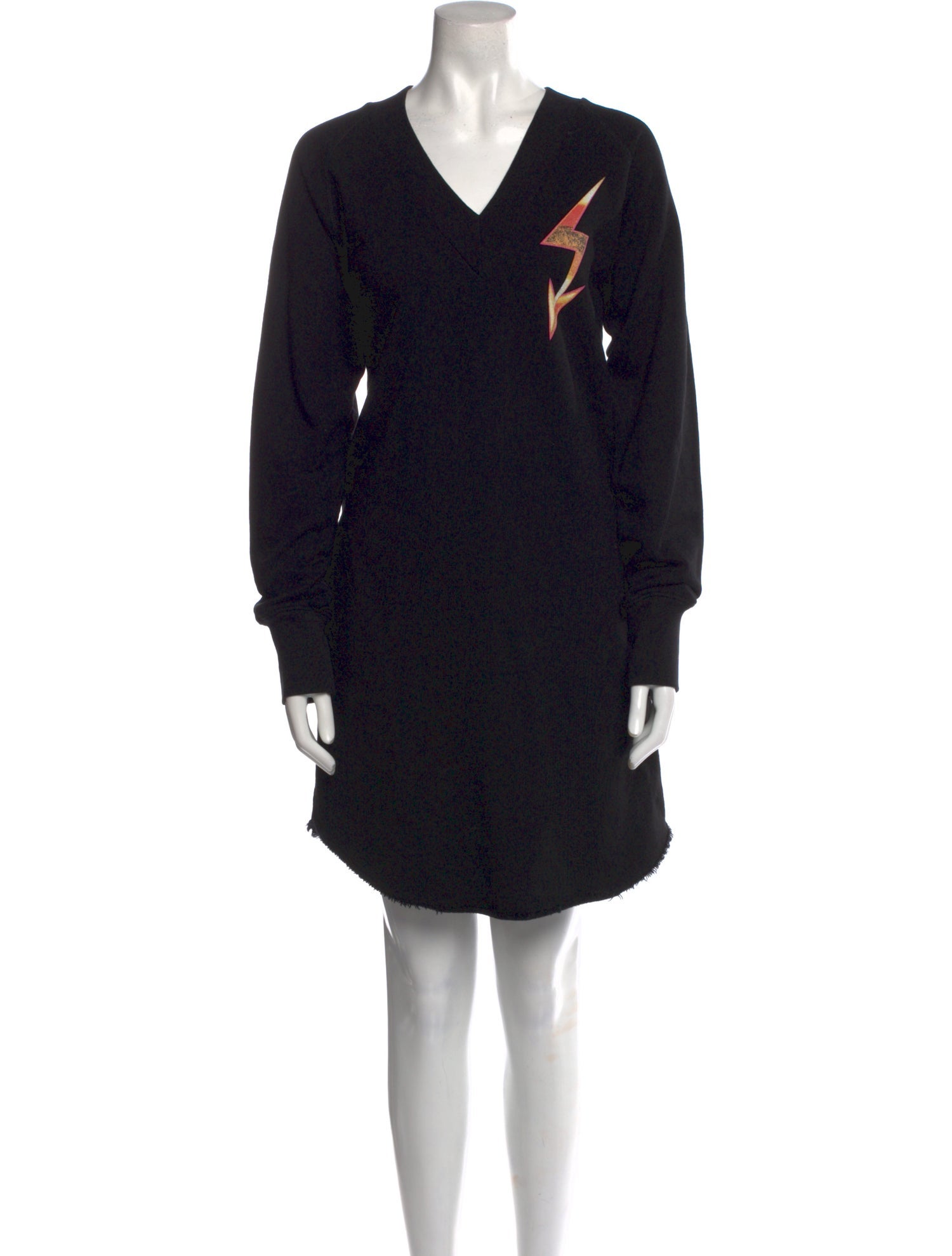 Givenchy V-Neck Mini Dress