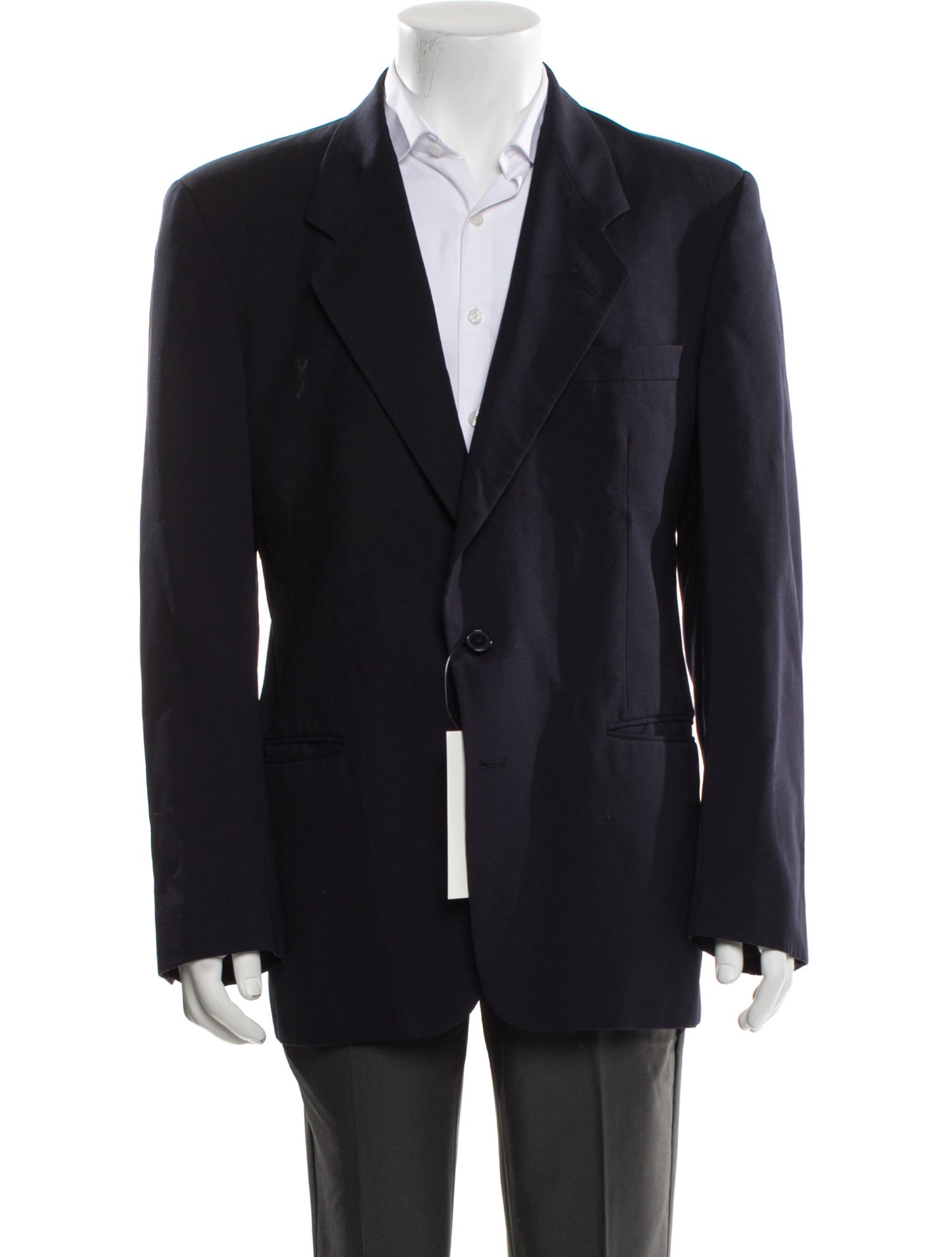 Givenchy Wool Chain-Link Accents Blazer