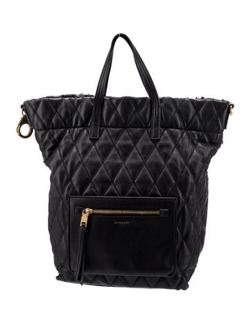 Givenchy Backpacks Quilted Weekender Bag