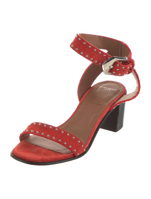 Givenchy Suede Studded Accents Sandals