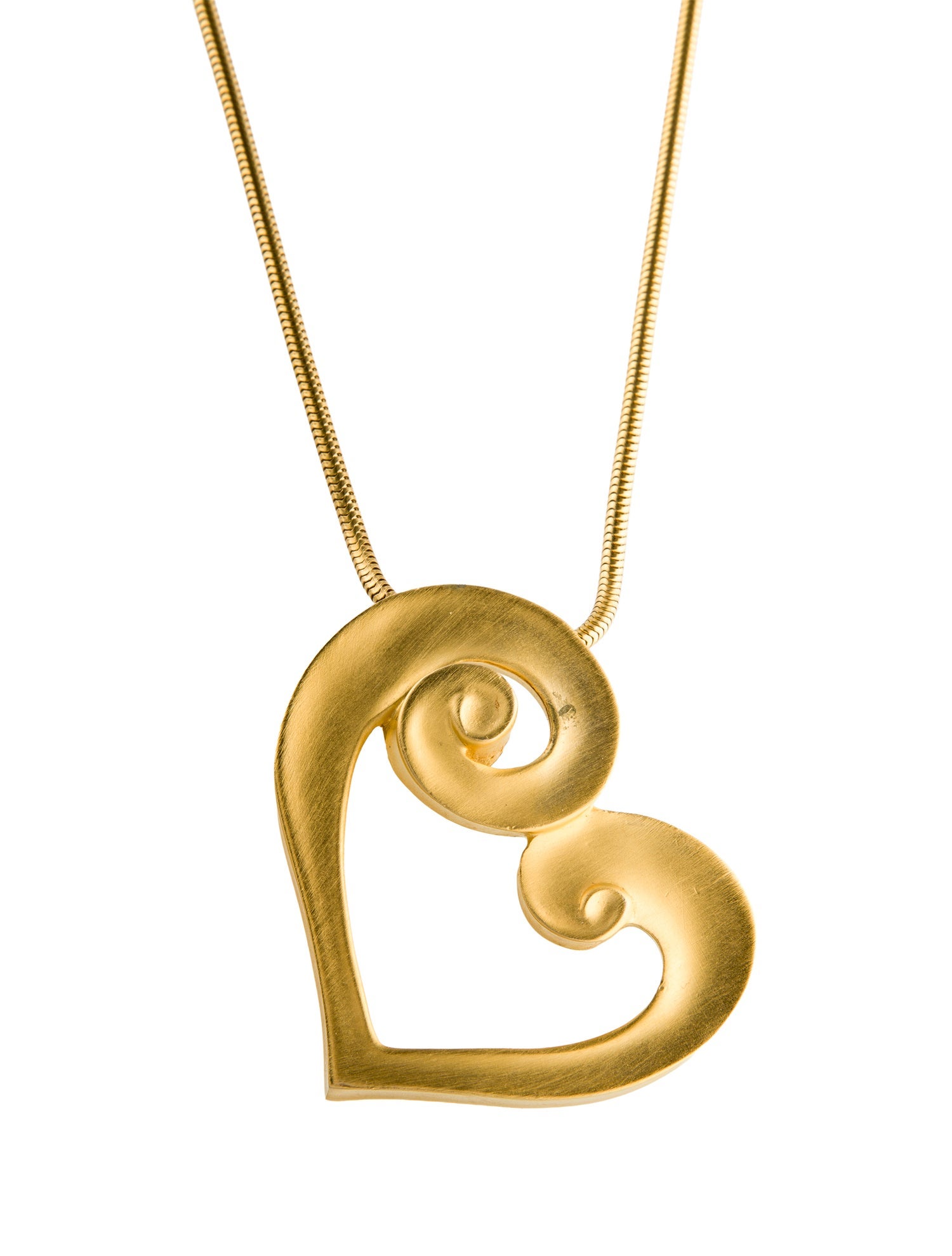 Givenchy Heart Pendant Necklace