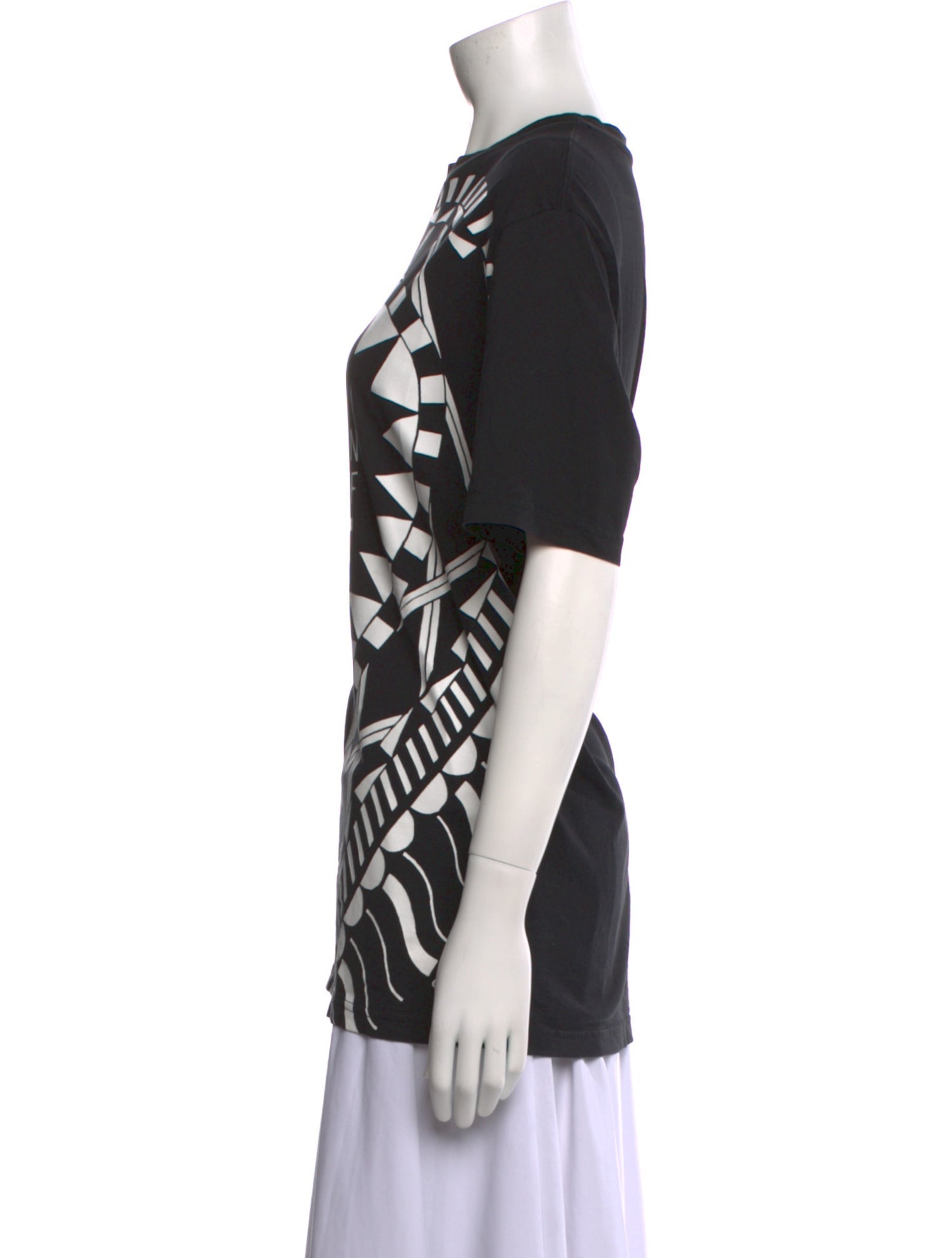 Givenchy Graphic Print Crew Neck T-Shirt