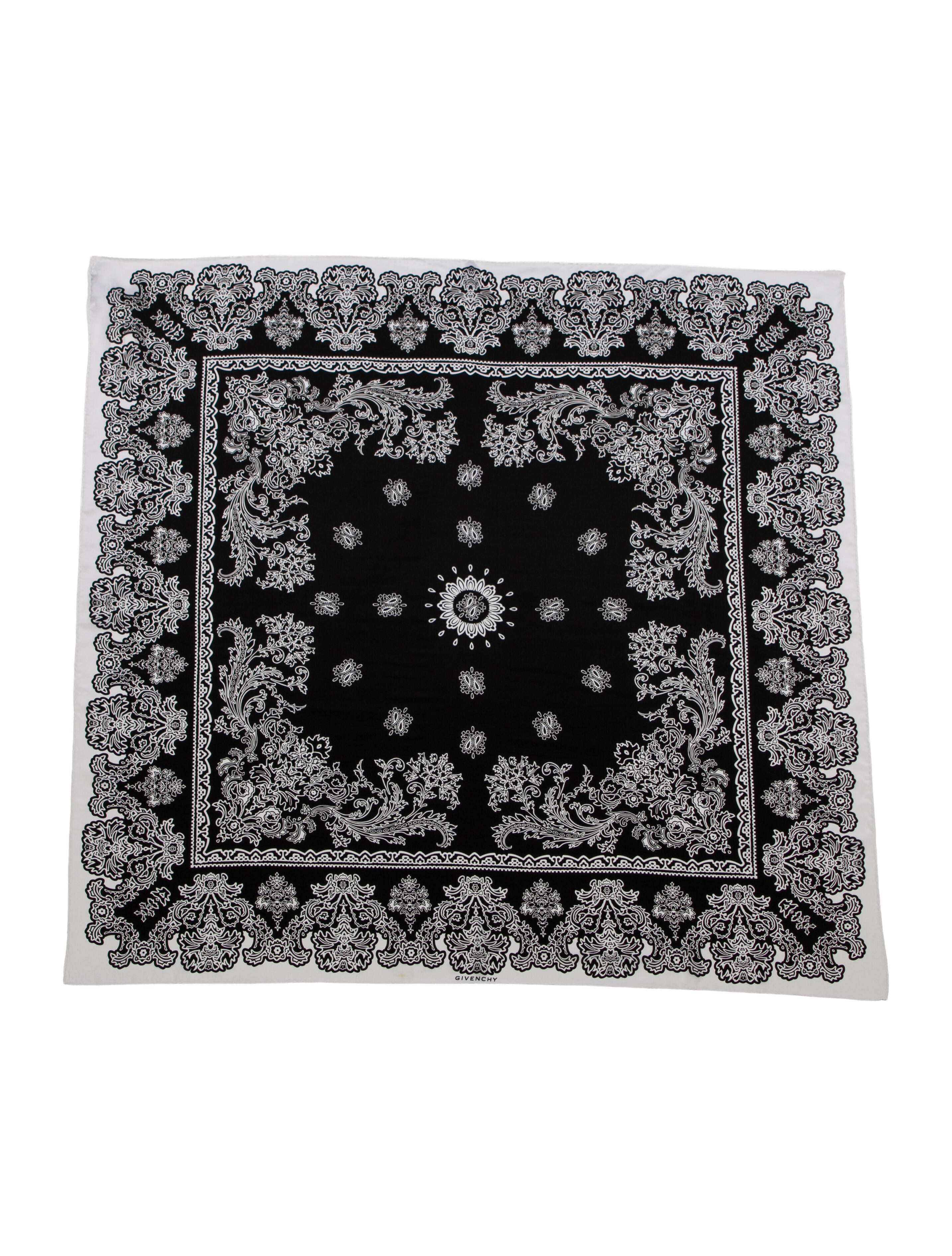 Givenchy Silk Printed Shawl