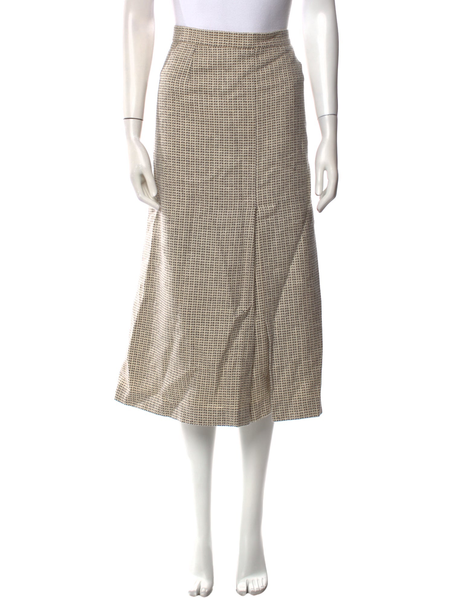 Givenchy Wool Midi Length Skirt