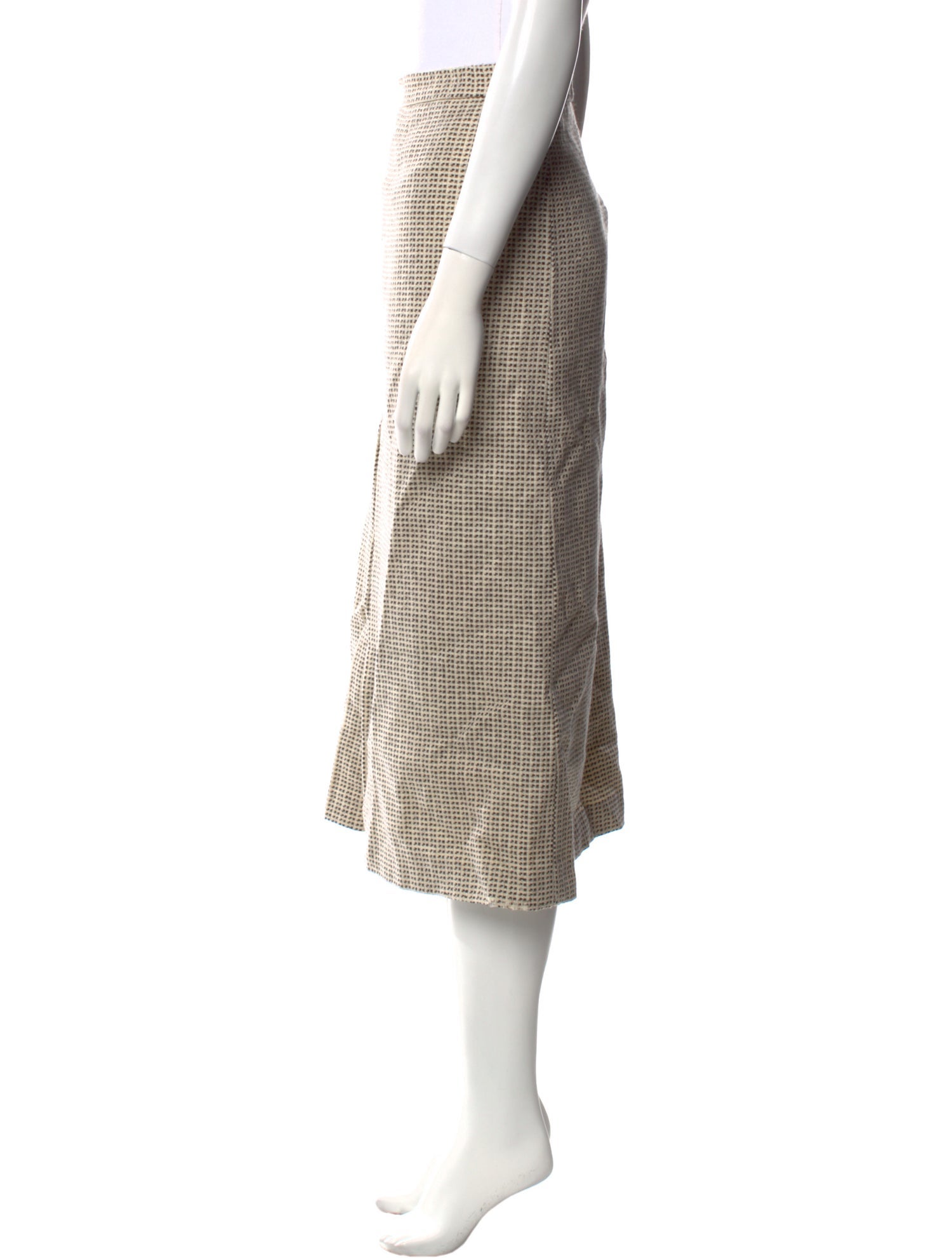 Givenchy Wool Midi Length Skirt