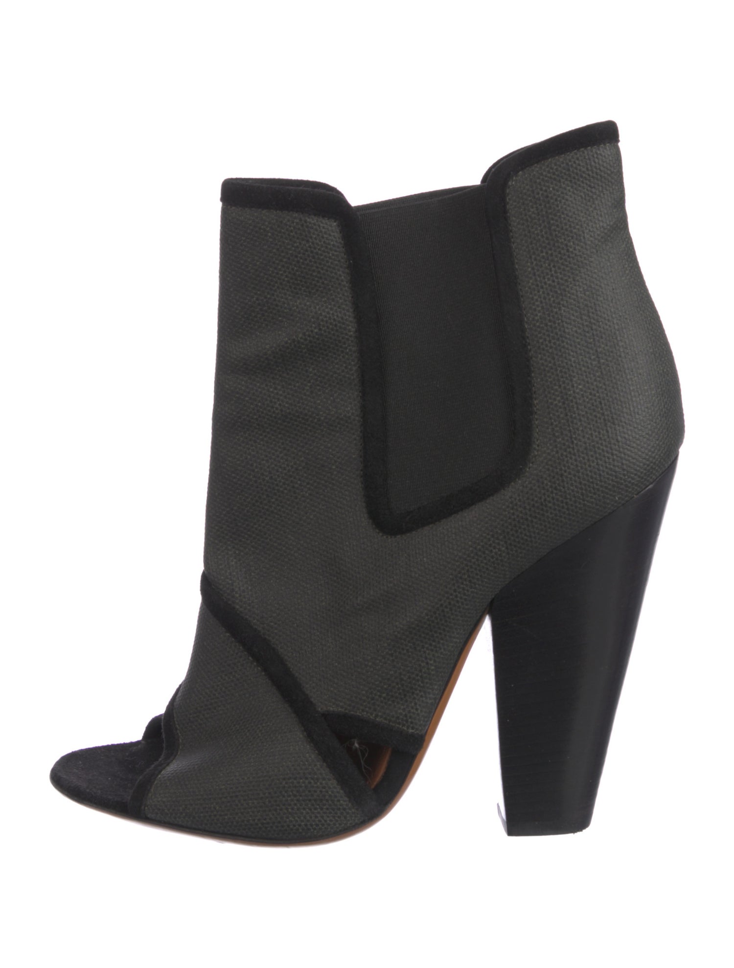 Givenchy Colorblock Pattern Chelsea Boots