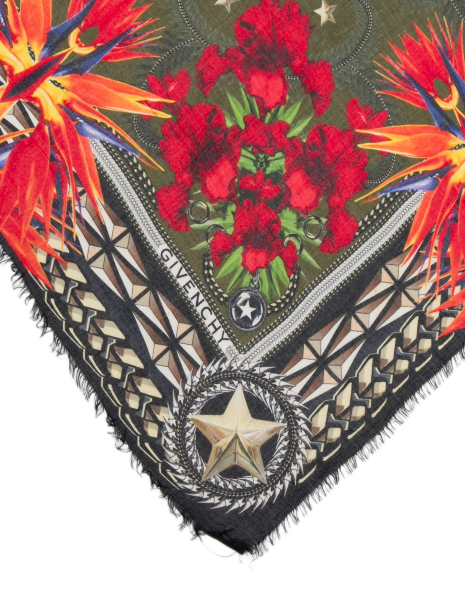 Givenchy Paisley Print Scarf