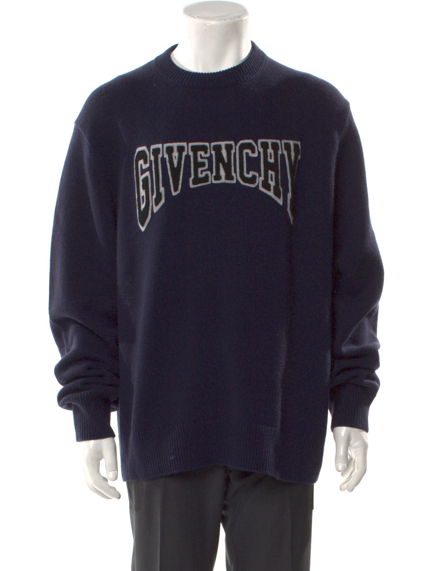 Givenchy Wool Graphic Print Pullover