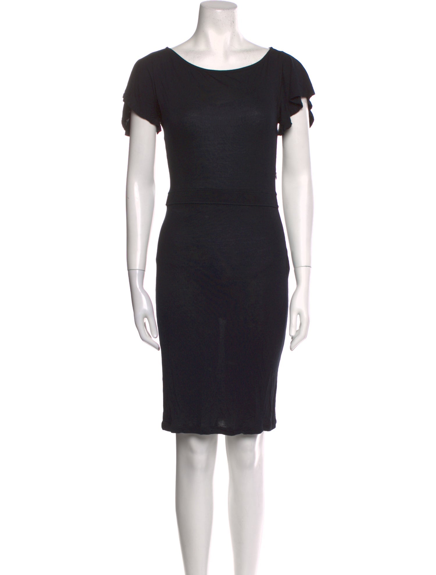 Givenchy Scoop Neck Mini Dress