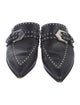Givenchy Leather Studded Accents Slides