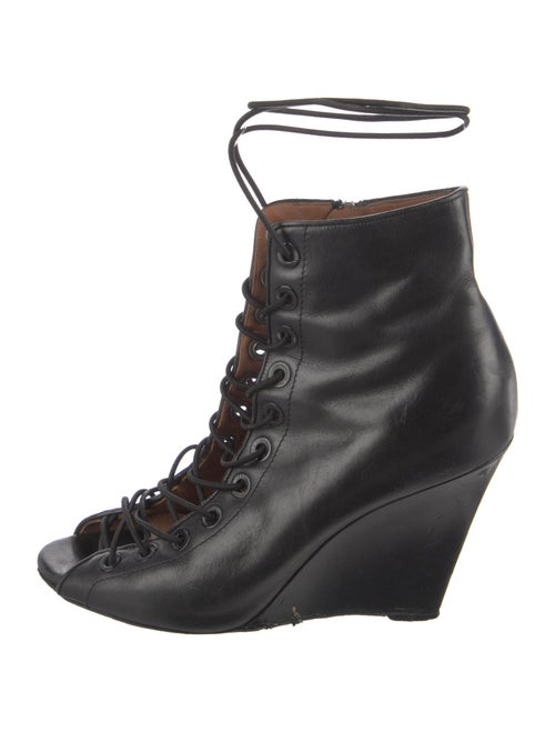 Givenchy Leather Cutout Accent Gladiator Sandals