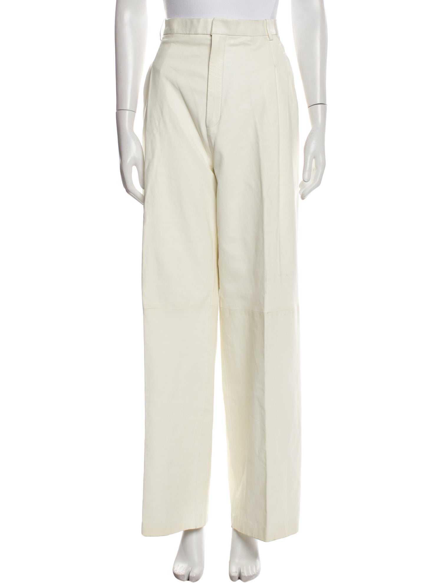 Givenchy Lambskin Wide Leg Pants