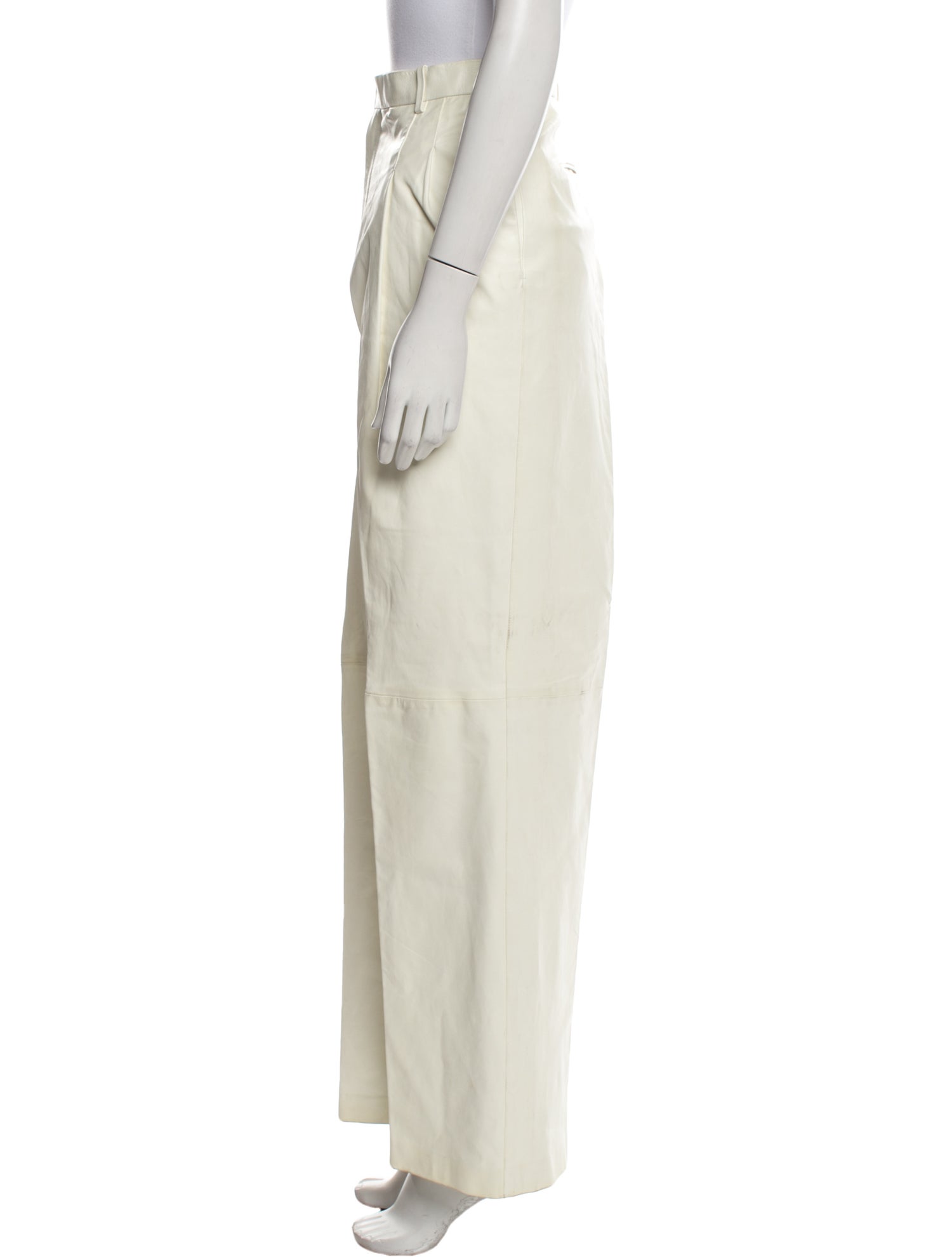 Givenchy Lambskin Wide Leg Pants