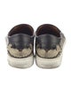 Givenchy Leather Animal Print Sneakers