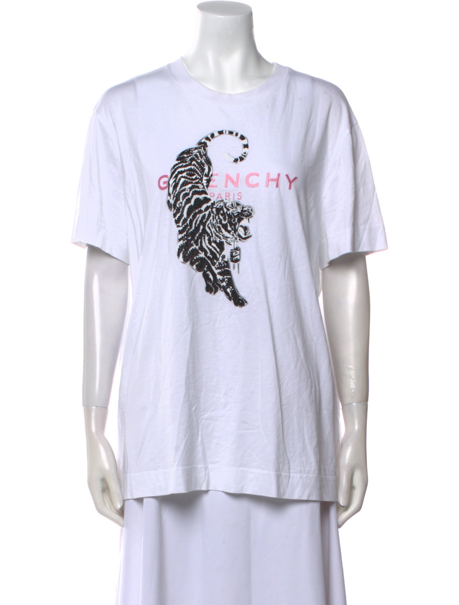 Givenchy Graphic Print Crew Neck T-Shirt