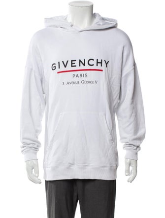 Givenchy Graphic Print Crew Neck Hoodie