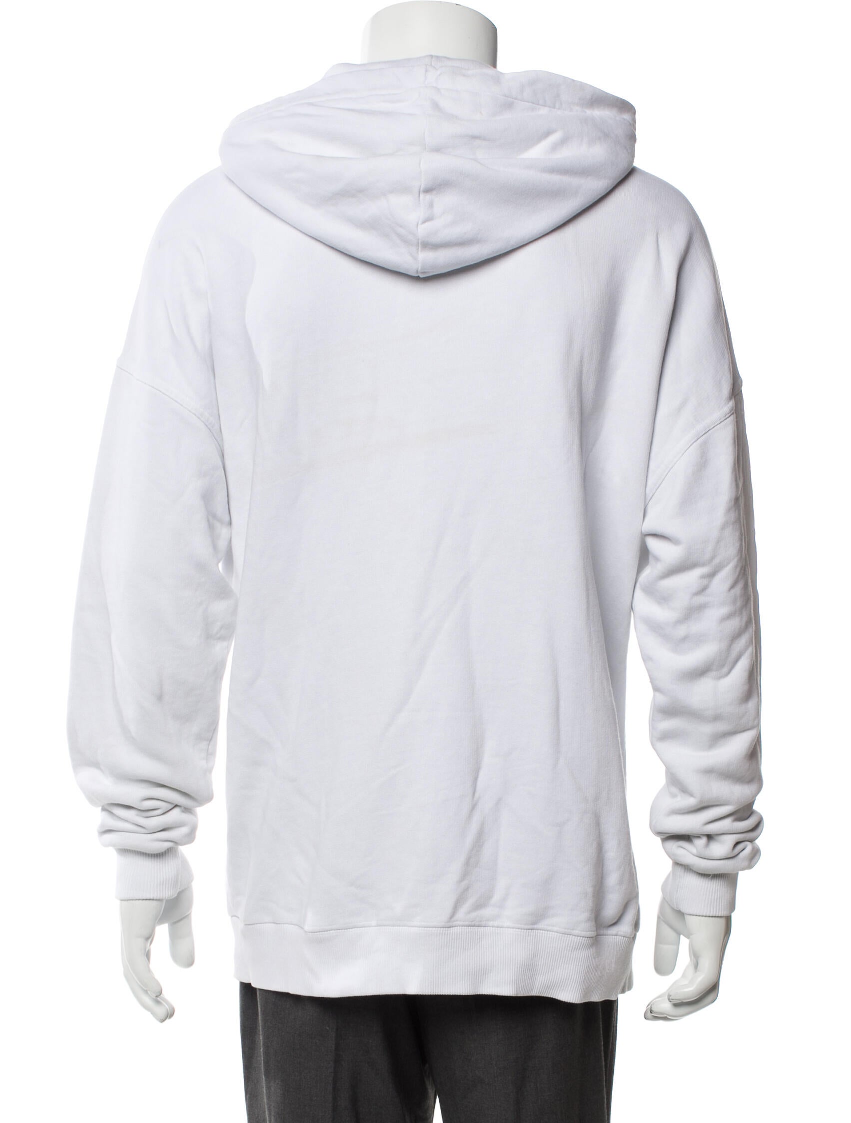 Givenchy Graphic Print Crew Neck Hoodie