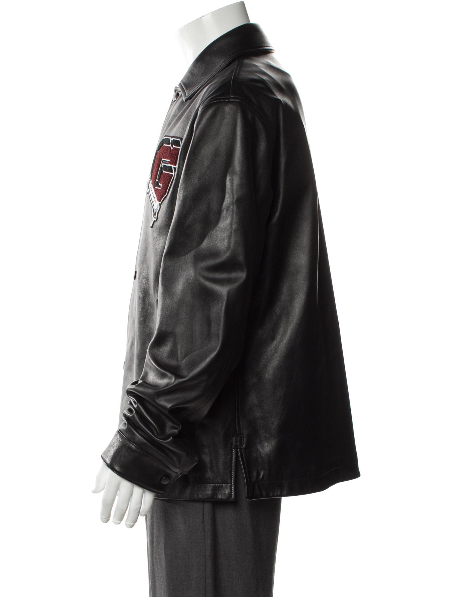 Givenchy Lambskin Graphic Print Moto Jacket w/ Tags