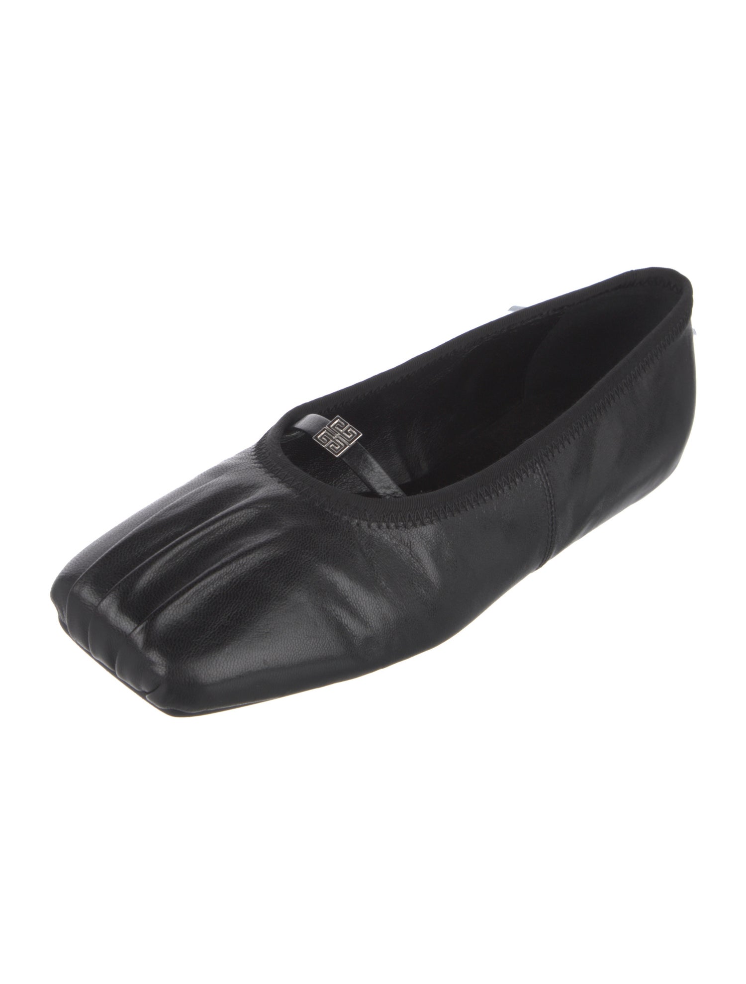 Givenchy Leather Printed Ballet Flats