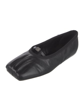 Givenchy Leather Printed Ballet Flats
