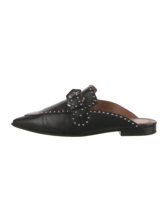 Givenchy Leather Studded Accents Mules